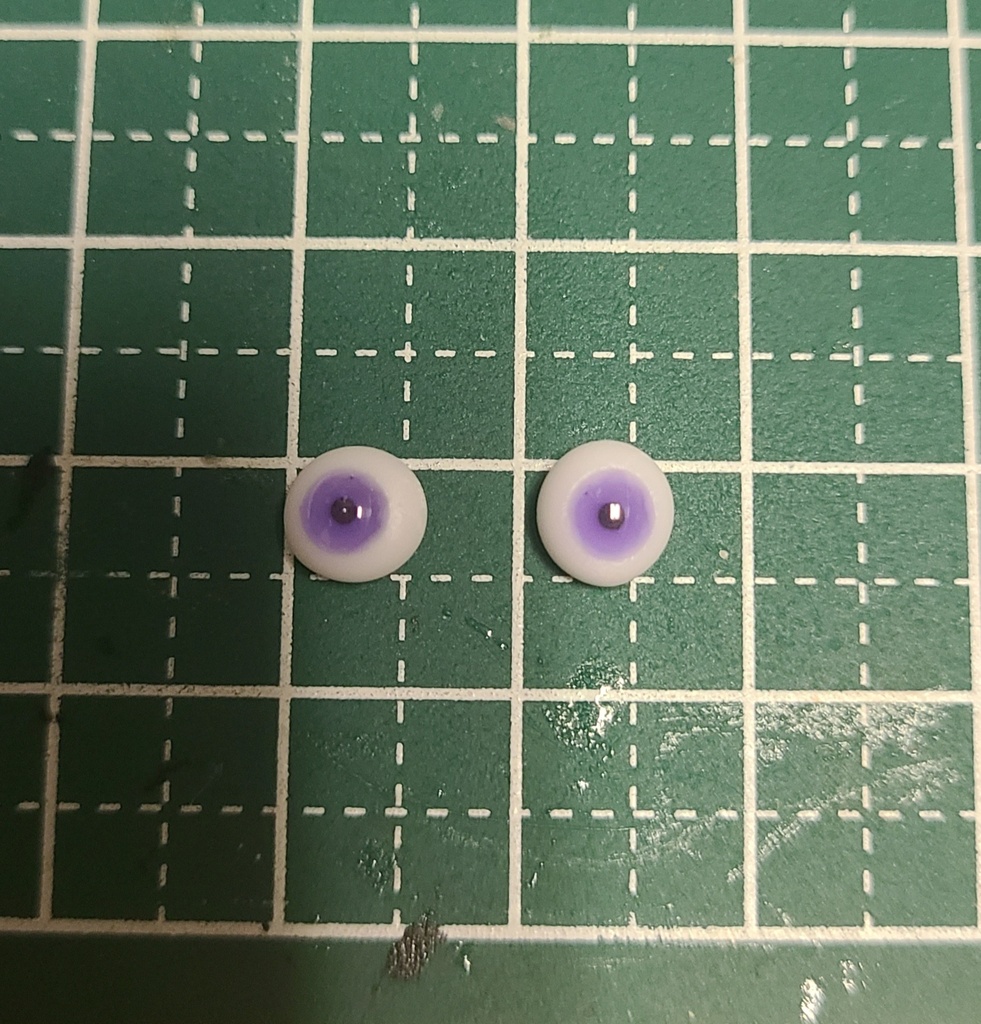 シチリアの追憶対応 レジンアイ6mm（パープル）