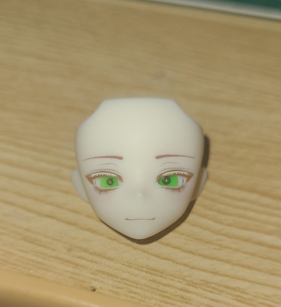 シチリアの追憶対応 レジンアイ6mm（フルオレセントグリーン）