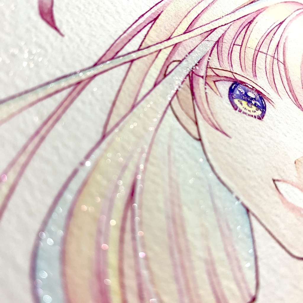 額装原画★マーガレットストロベリーホイップ