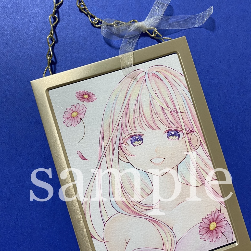 額装原画★マーガレットストロベリーホイップ