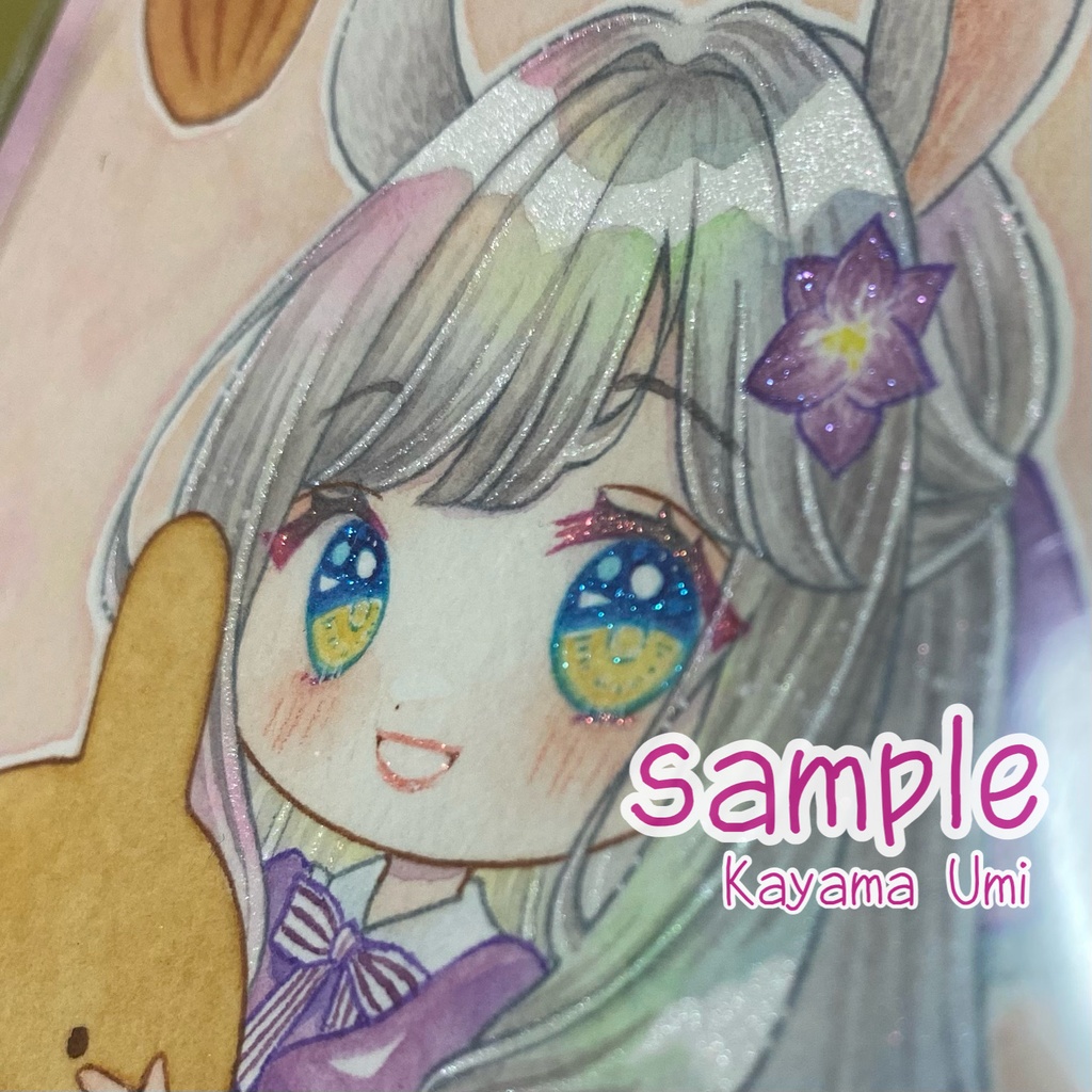 L判サイズ原画★リーリア