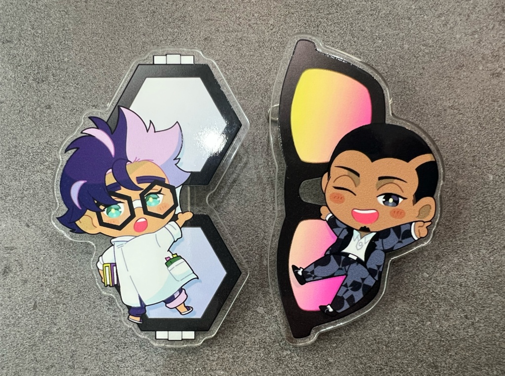 アクリルバッジ