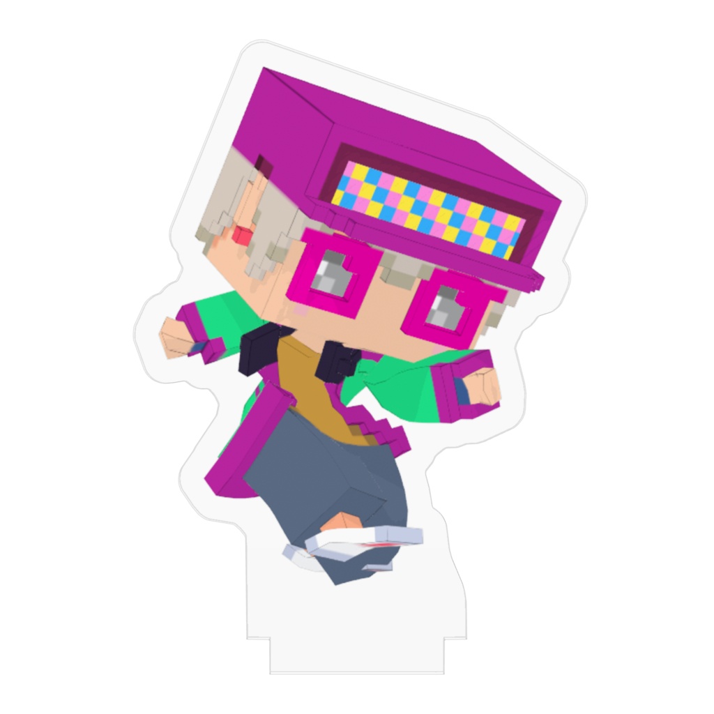 CubiCot Design オリジナルキャラクターアクリルフィギュア "Basic series DJ"