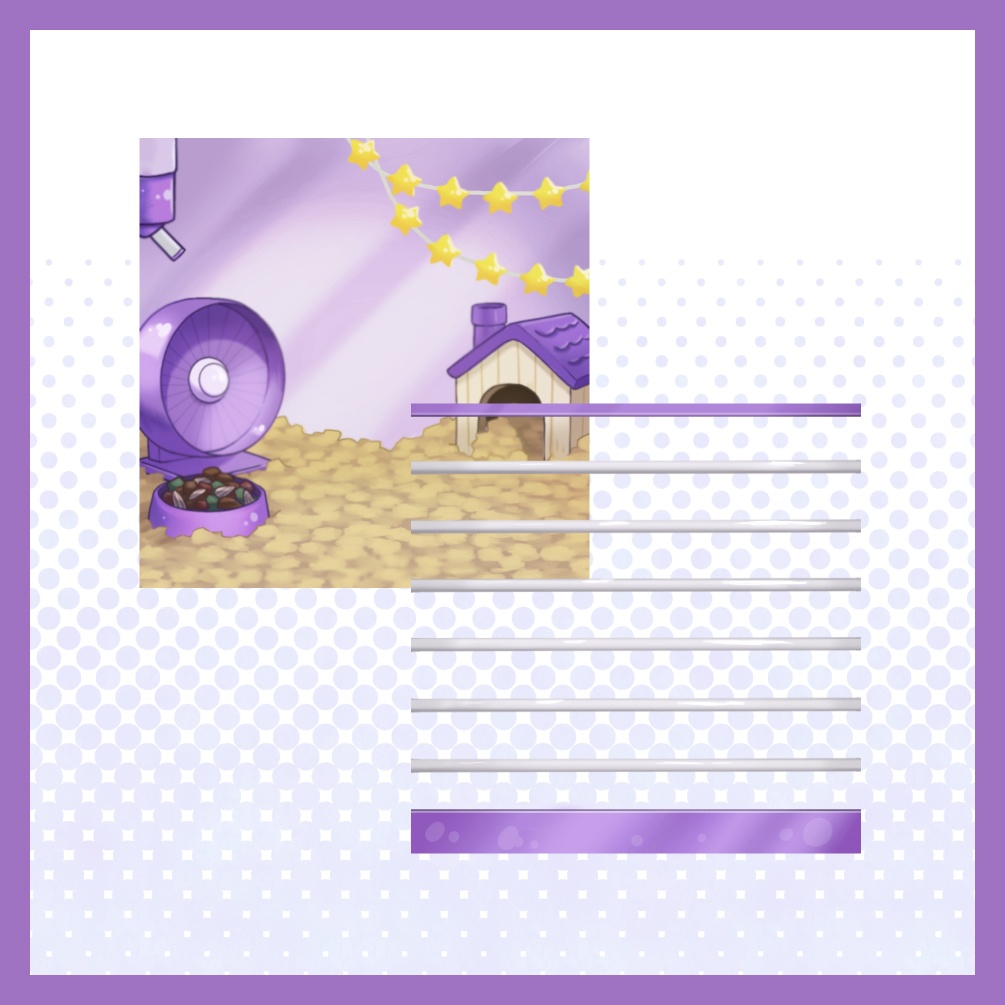 【ハムスター】サムネイル素材【IRIAM】