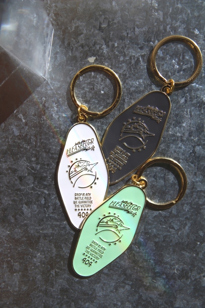 MOTEL HLEASBELGR IN motel key chain モーテルキーチェーン