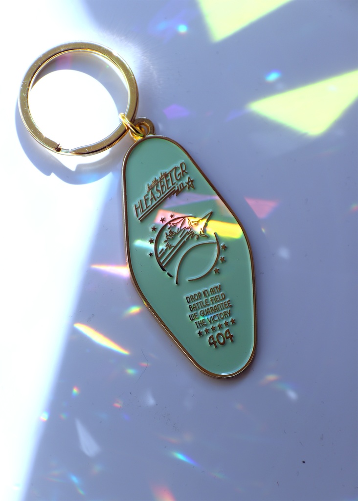 MOTEL HLEASBELGR IN motel key chain モーテルキーチェーン