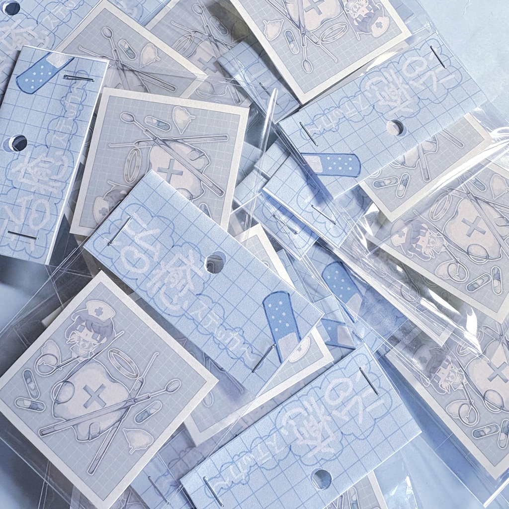 治癒ステッカー