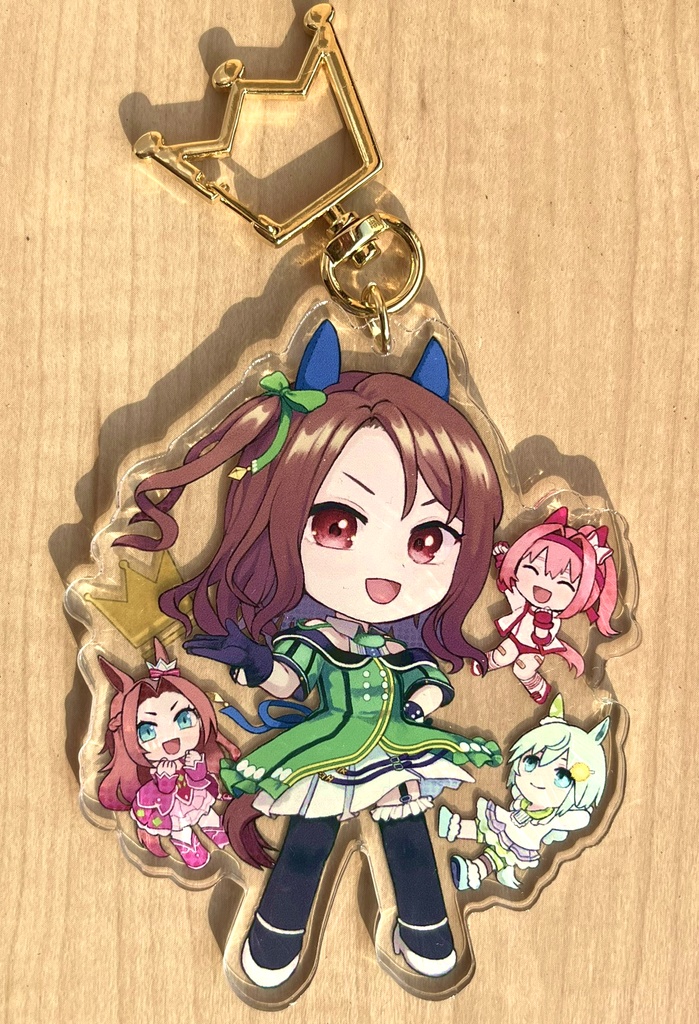 【ウマ娘】キングヘイロー&ナイスネイチャアクリルキーホルダー