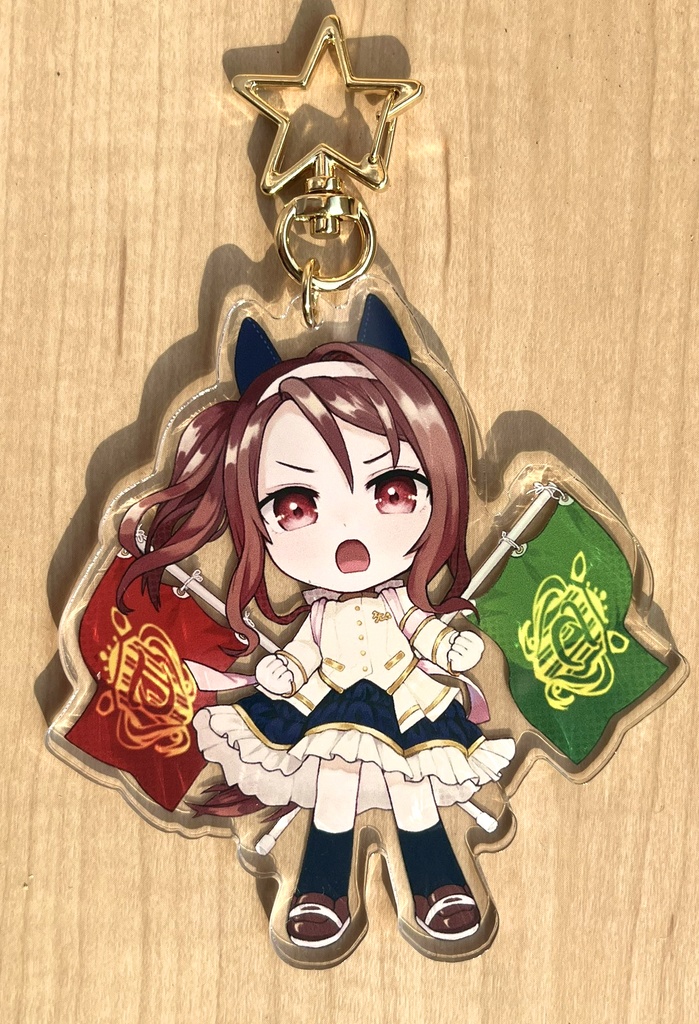 【ウマ娘】キングヘイロー&ナイスネイチャアクリルキーホルダー