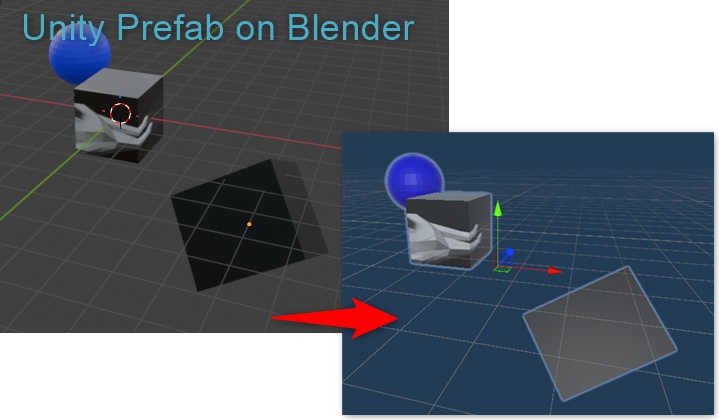 【〜4/4 セール中】【Blenderアドオン】 ワンクリックでUnityのPrefabを作成！ - Unity Prefab on Blender
