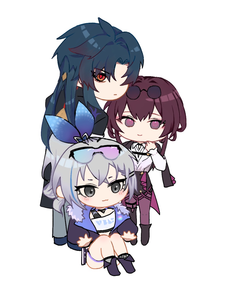 チラリと伺う星核ハンター組アクスタ