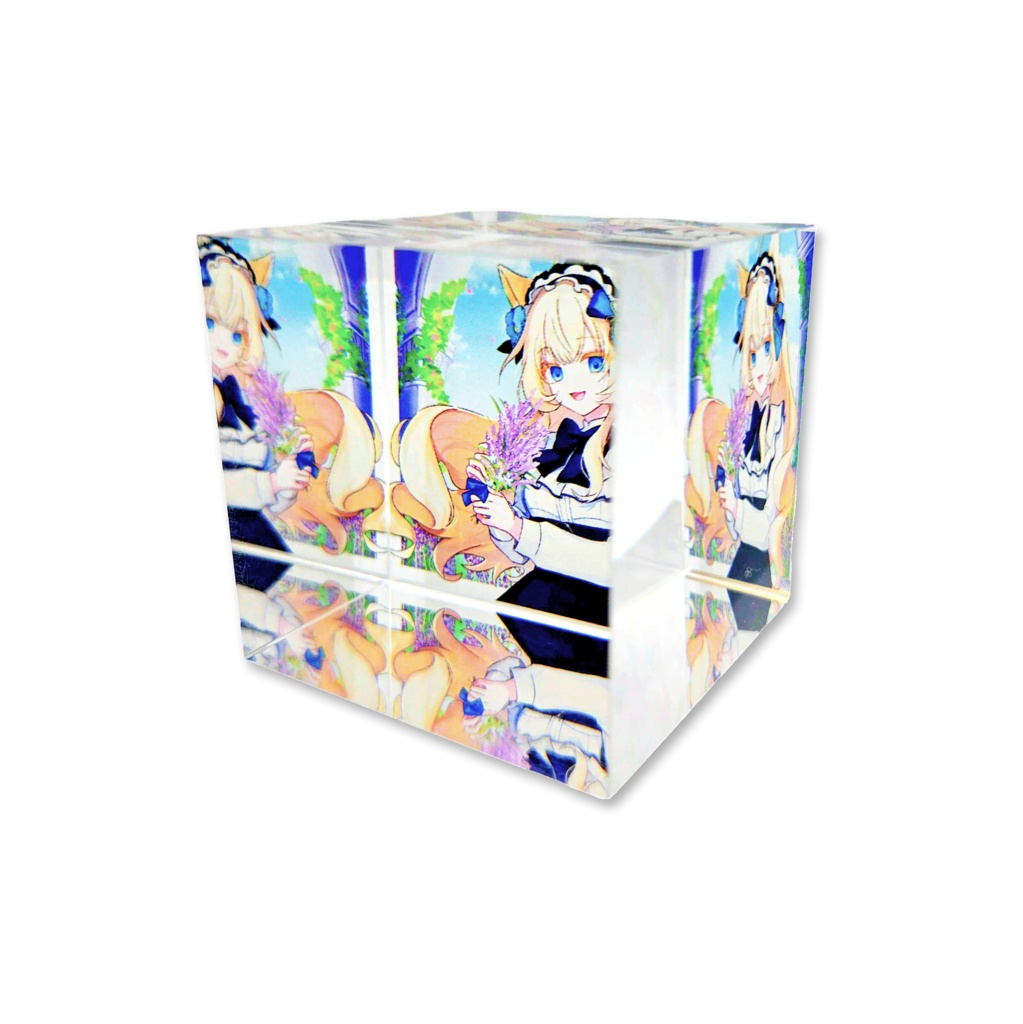 いらおり！ナギ(華山ゆかり)　アクリルキューブ - チキﾁｬﾝ！