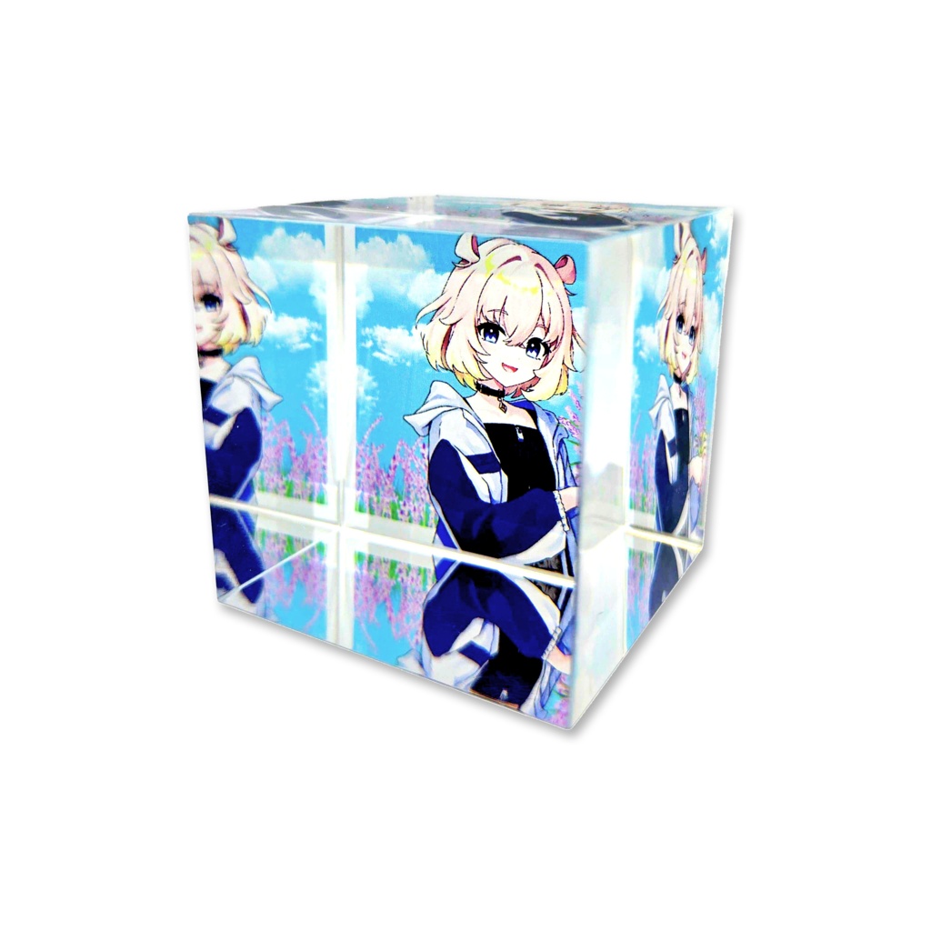 いらおり！ナギ(華山ゆかり)　アクリルキューブ - 齧ヶ原　はむ