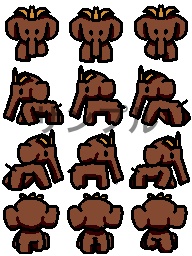 123 slaughter me street ピクスク用アバター パペット4体