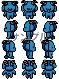 123 slaughter me street ピクスク用アバター パペット4体