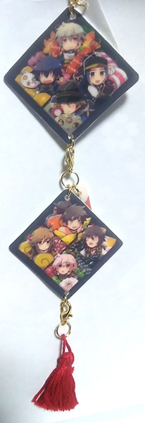 毛利家おせちプラ板ストラップ+ポストカード