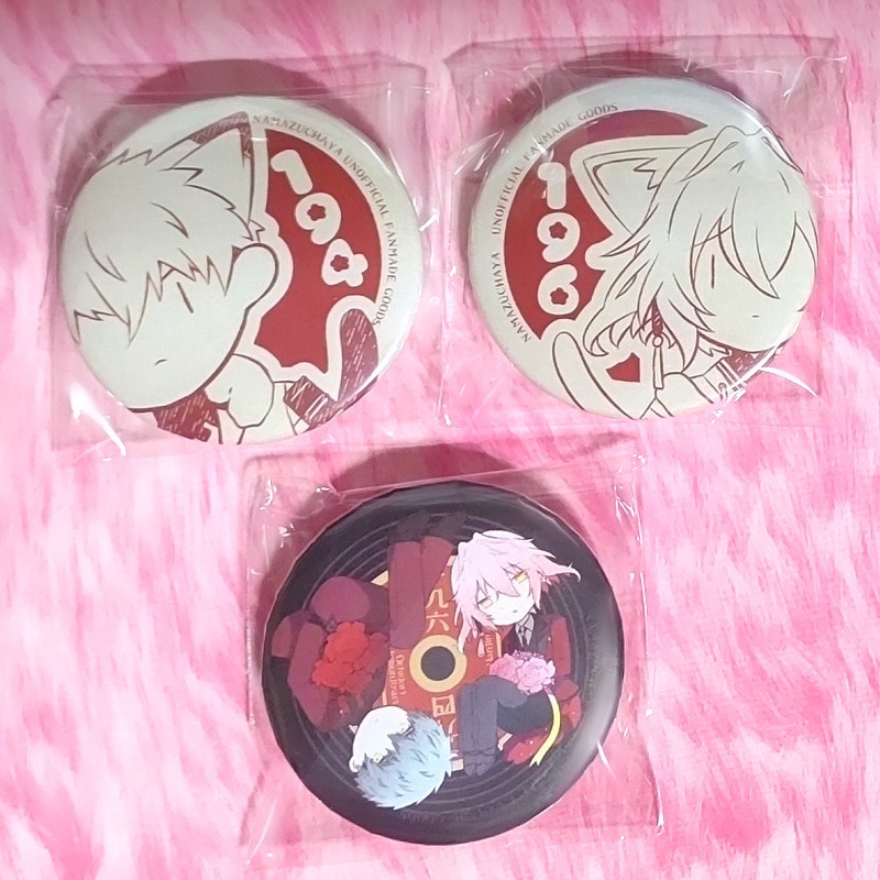 真田組缶バッジ