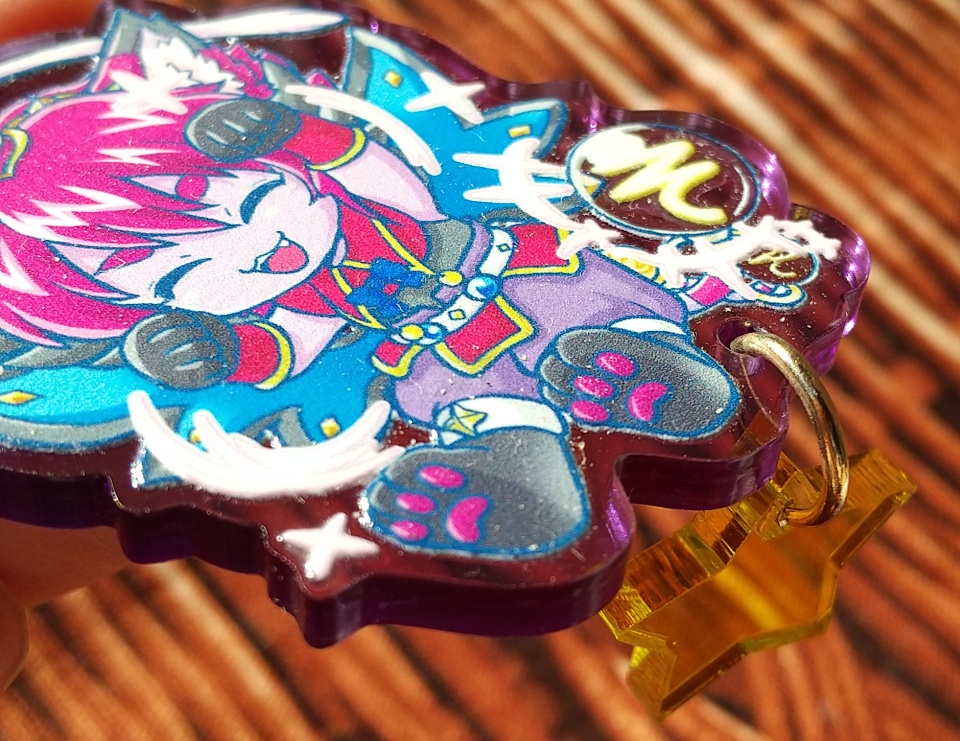 ソケットシーのアクキーにゃん