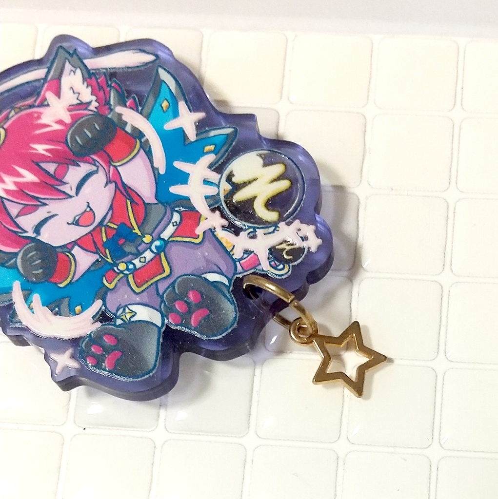 ソケットシーのアクキーにゃん