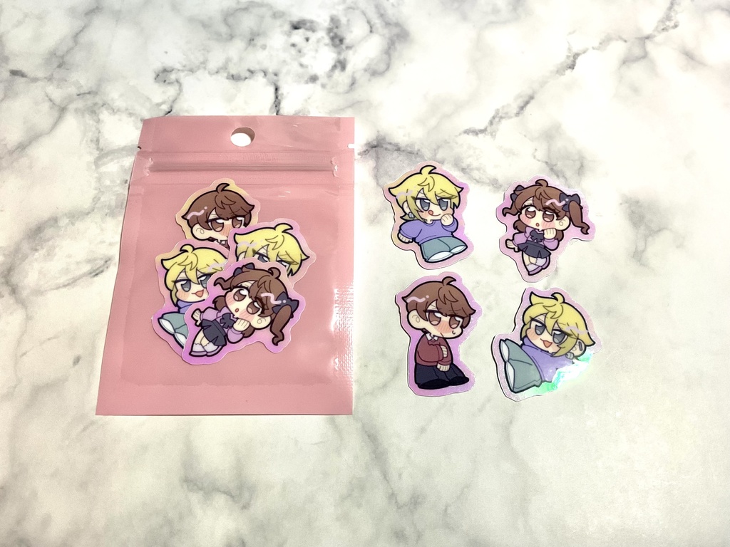 まるばつミニステッカーセット