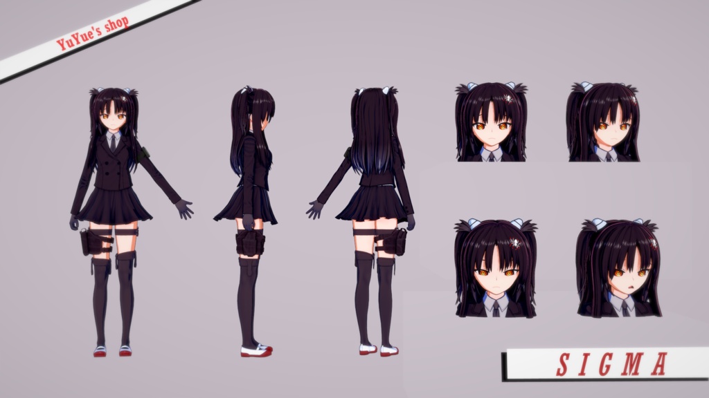 YuYue's model - Model Pack! - The BlackList