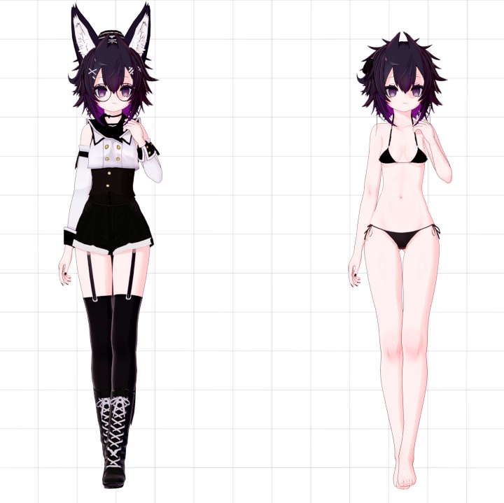 YuYue's Model - Daemi (ComboGesture & FaceEmo Support!)