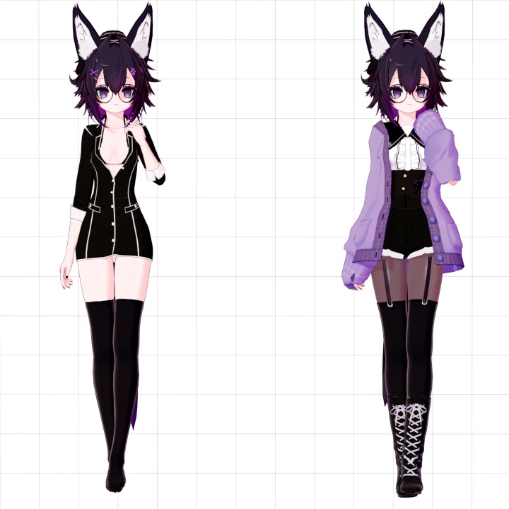 YuYue's Model - Daemi (ComboGesture & FaceEmo Support!)