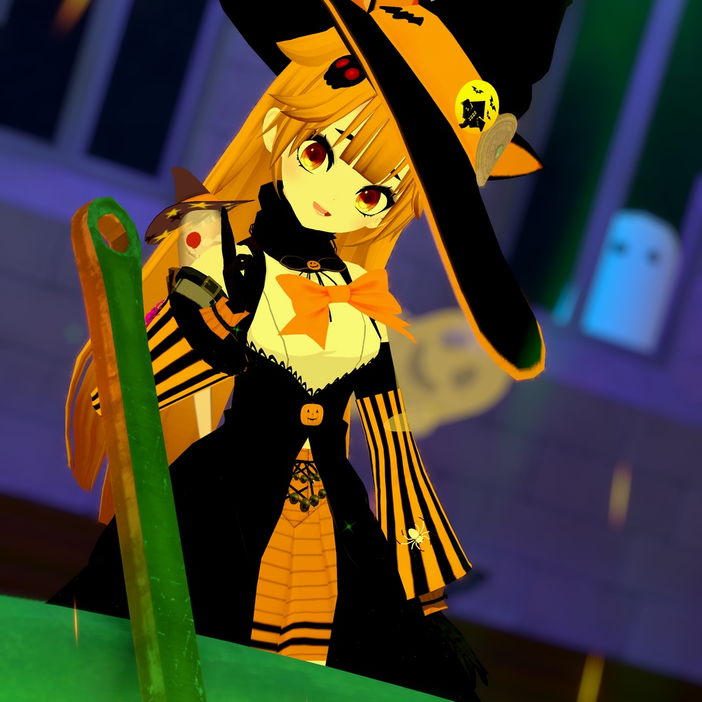 GIVE AWAY!!! Nomni - Hallow Chan - YuYue's model (Combo Gesture added)