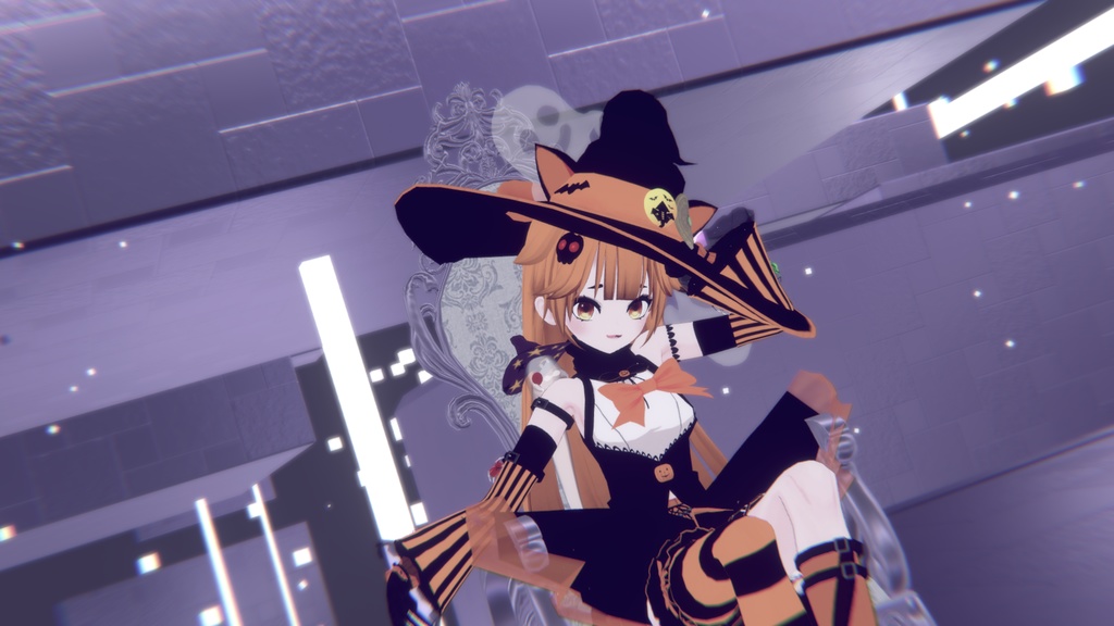 GIVE AWAY!!! Nomni - Hallow Chan - YuYue's model (Combo Gesture added)