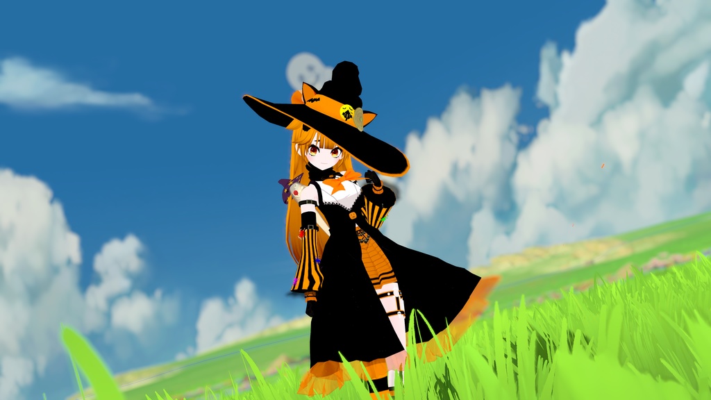 GIVE AWAY!!! Nomni - Hallow Chan - YuYue's model (Combo Gesture added)