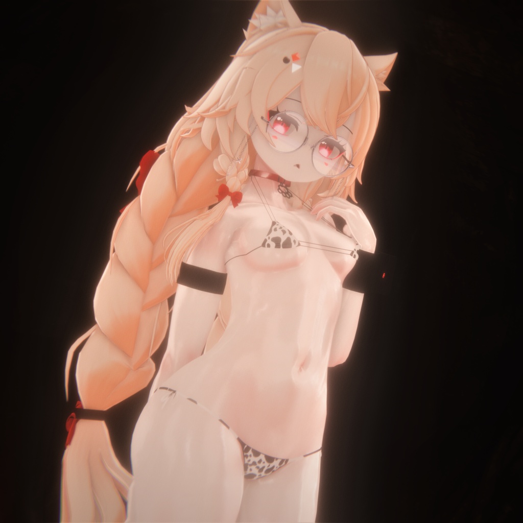 GIVE AWAY!!! Cow Pattern Texture for Vylora's Bikini ~ 🐂