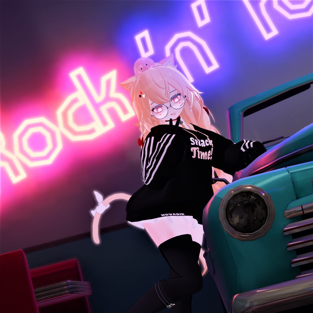 !!! GIVE AWAY !!! YuYue's Extra Outfit Addon - Vylora's Oversize Hoodie