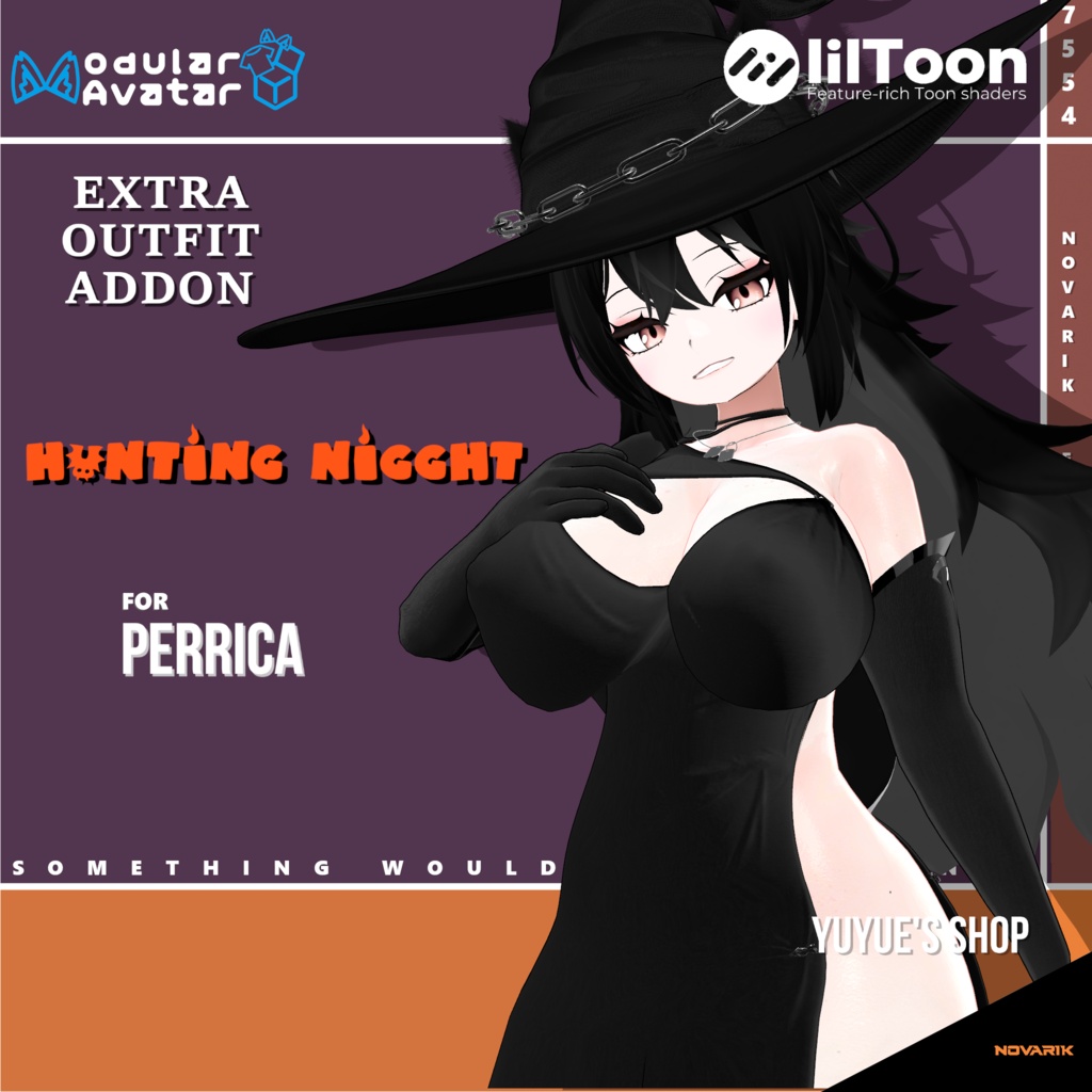 !!! GIVE AWAY !!! Extra Outfit Addon for Perrica! - Hunting Night 🎃