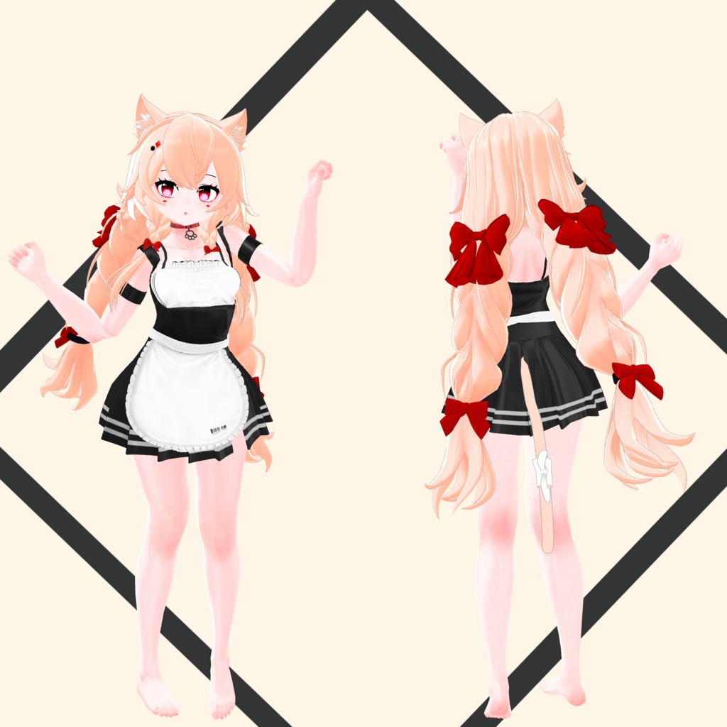 !!! GIVE AWAY !!! YuYue's Extra Outfit Addon - Vylora's Maid Outfit