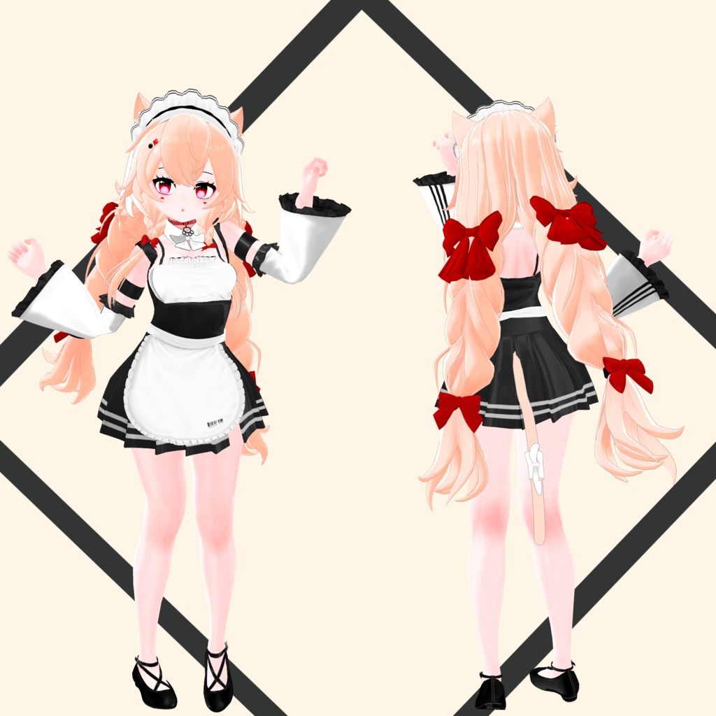 !!! GIVE AWAY !!! YuYue's Extra Outfit Addon - Vylora's Maid Outfit