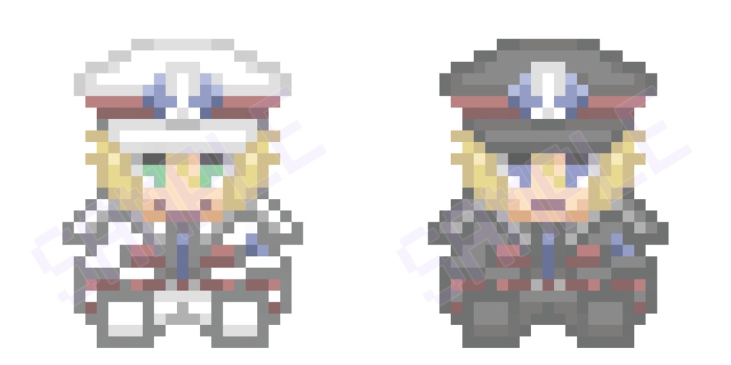 【海外マス】おすわりドット両面アクリルキーホルダー