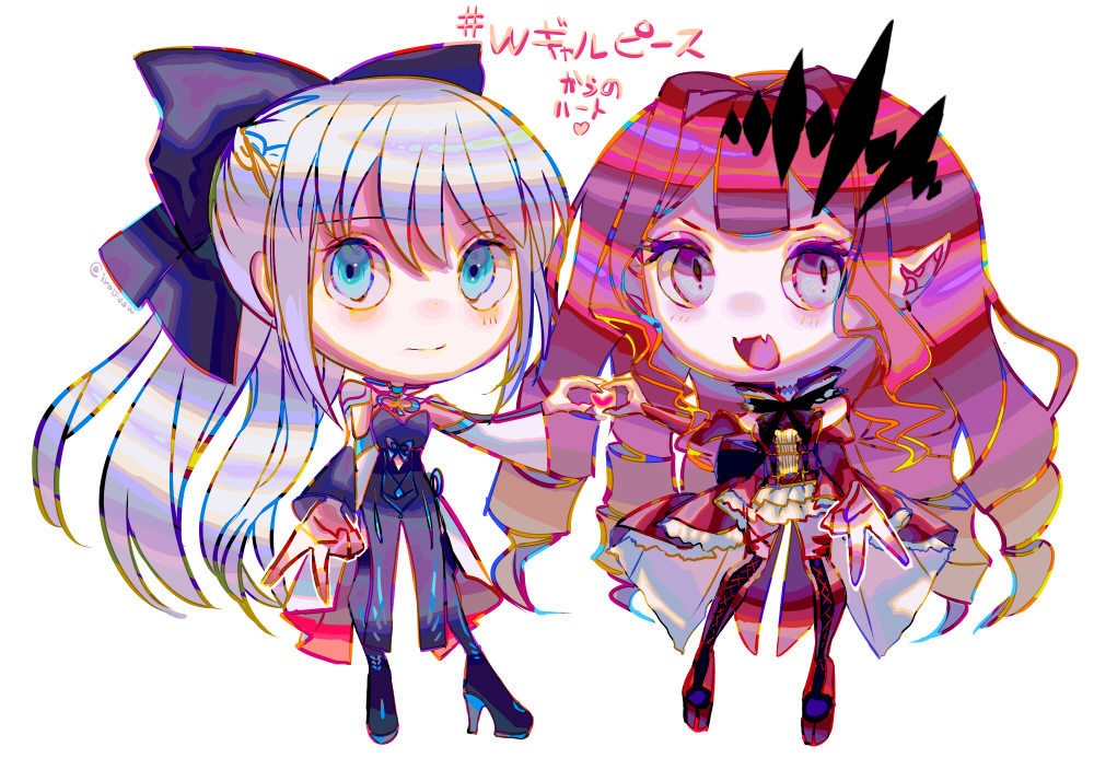 【FGO】ハッシュタグWギャルピースモルトリ親子アクキー【c101】