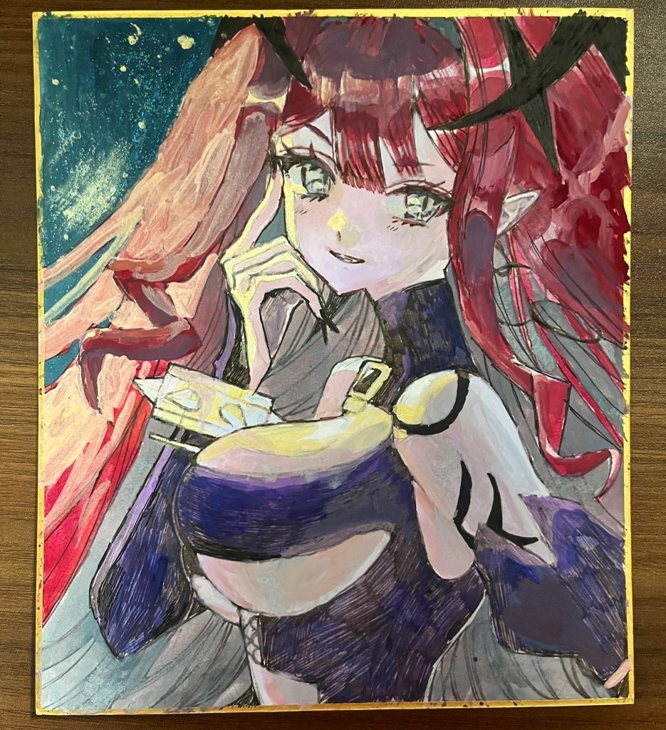 【アナログ色紙】FGO/終章バーヴァン・シー