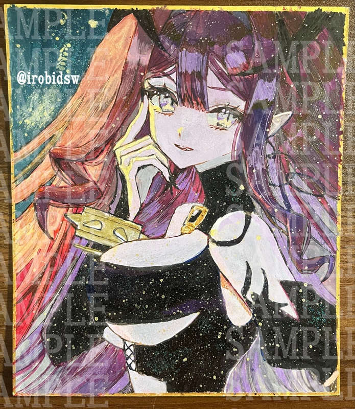 【アナログ色紙】FGO/終章バーヴァン・シー