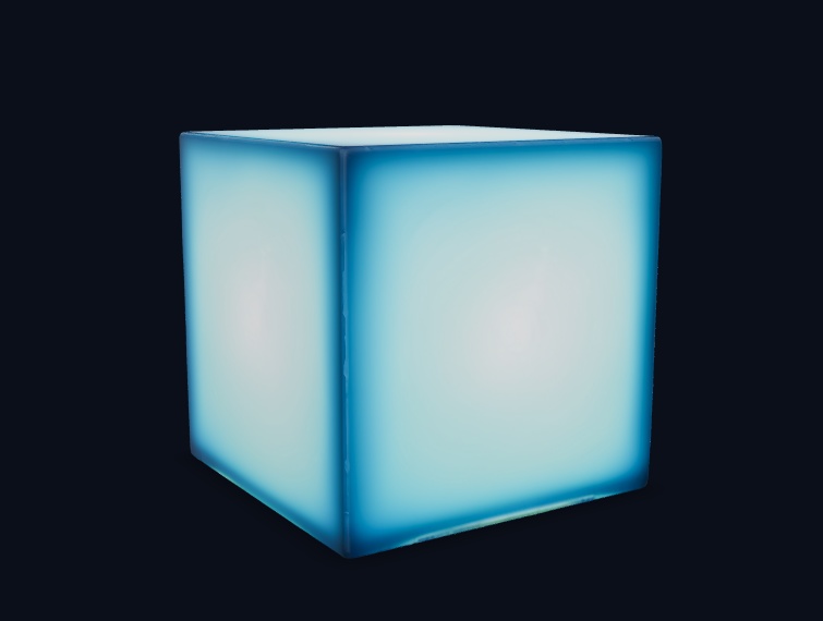 Rectangular Block Lamp (GLB) / 矩形ブロックランプ (GLB) / 矩形块灯 (GLB)