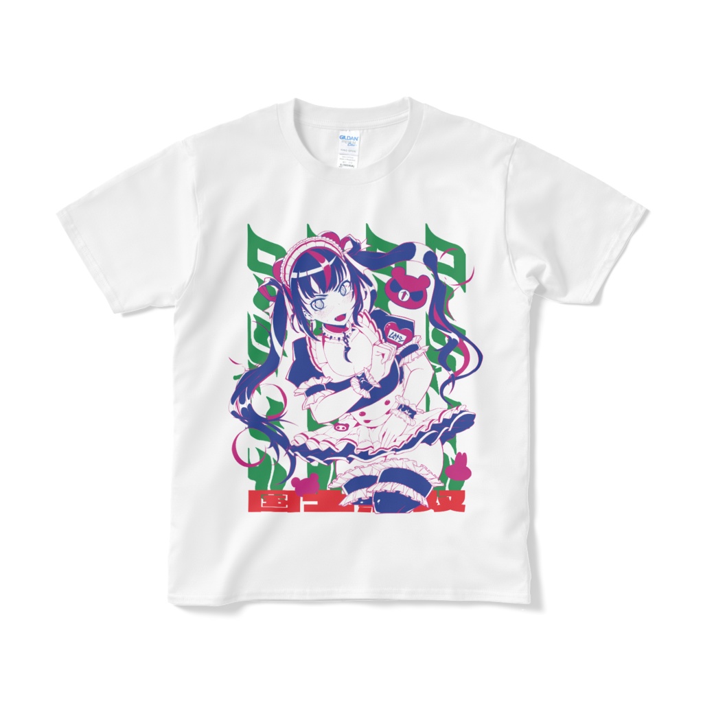 クニノカミ・ムサシ メイド服Tシャツ