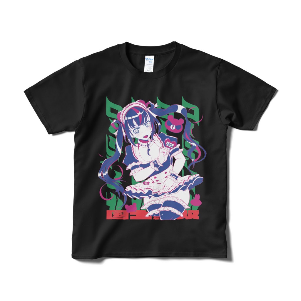 クニノカミ・ムサシ メイド服Tシャツ