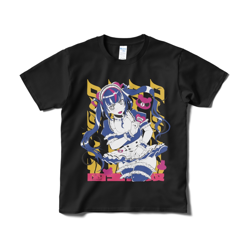 クニノカミ・ムサシ メイド服Tシャツ