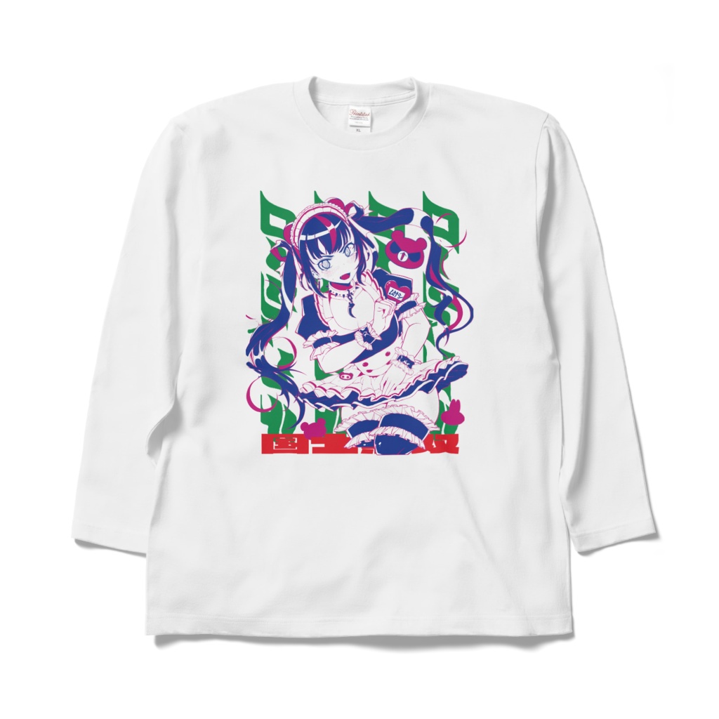 クニノカミ・ムサシ メイド服ロングTシャツ