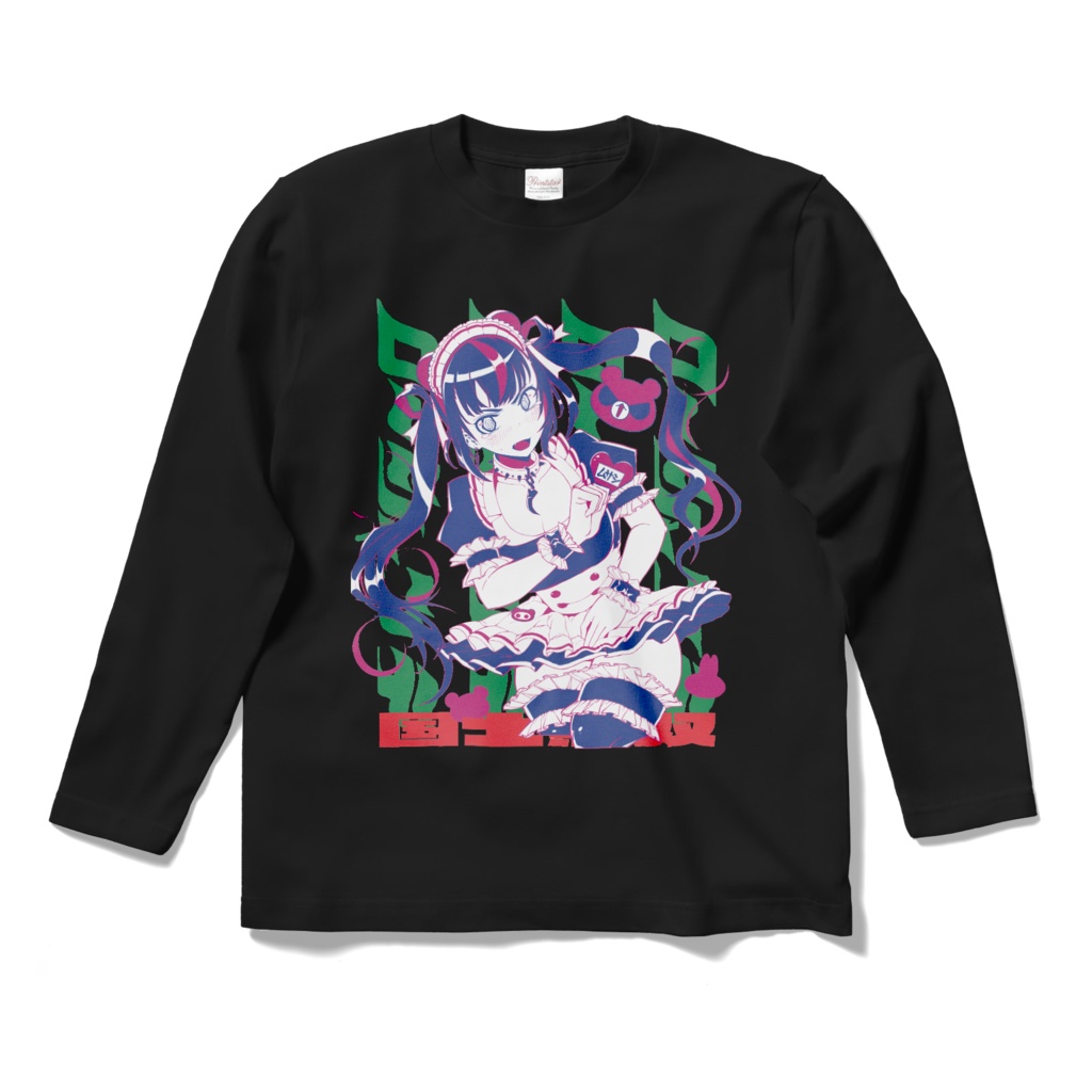 クニノカミ・ムサシ メイド服ロングTシャツ