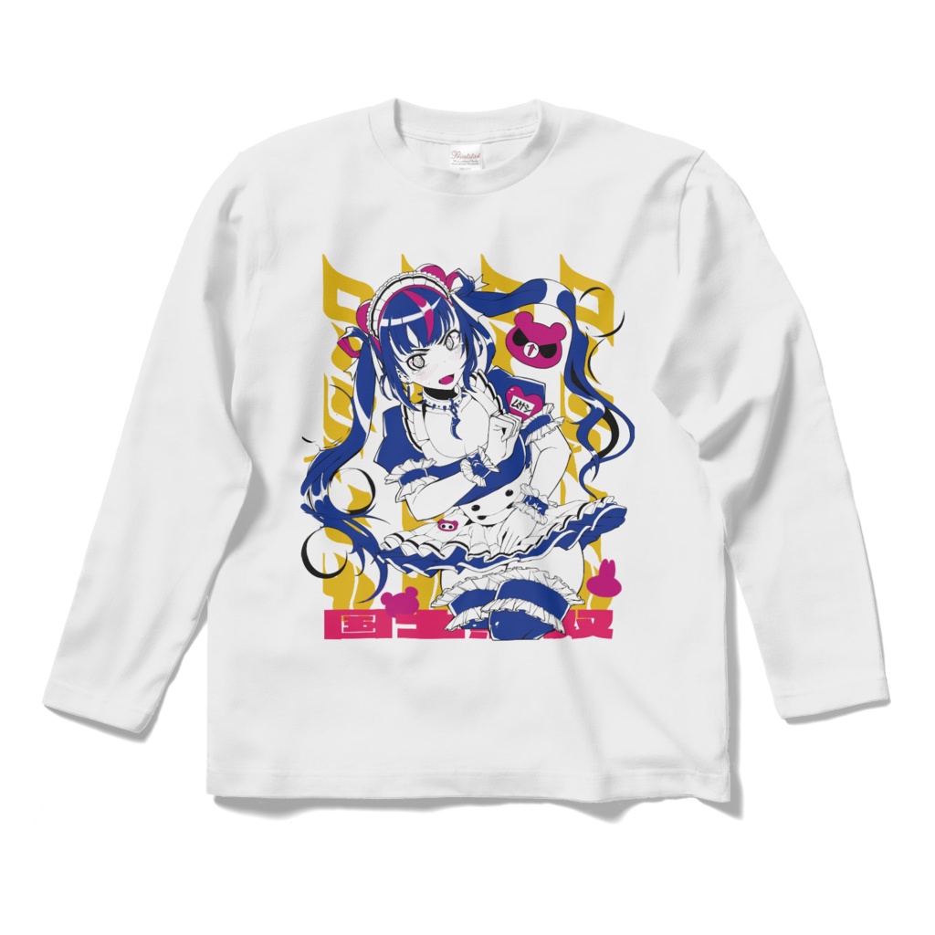 クニノカミ・ムサシ メイド服ロングTシャツ