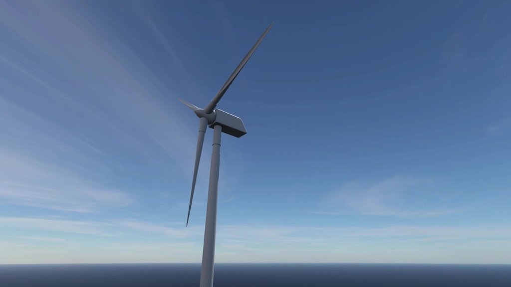 【VRChat】動く風車