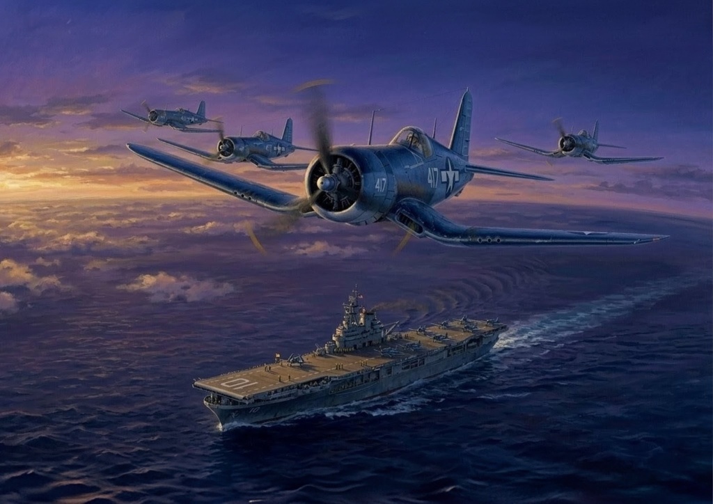 夕闇の海賊 :  F4U コルセア