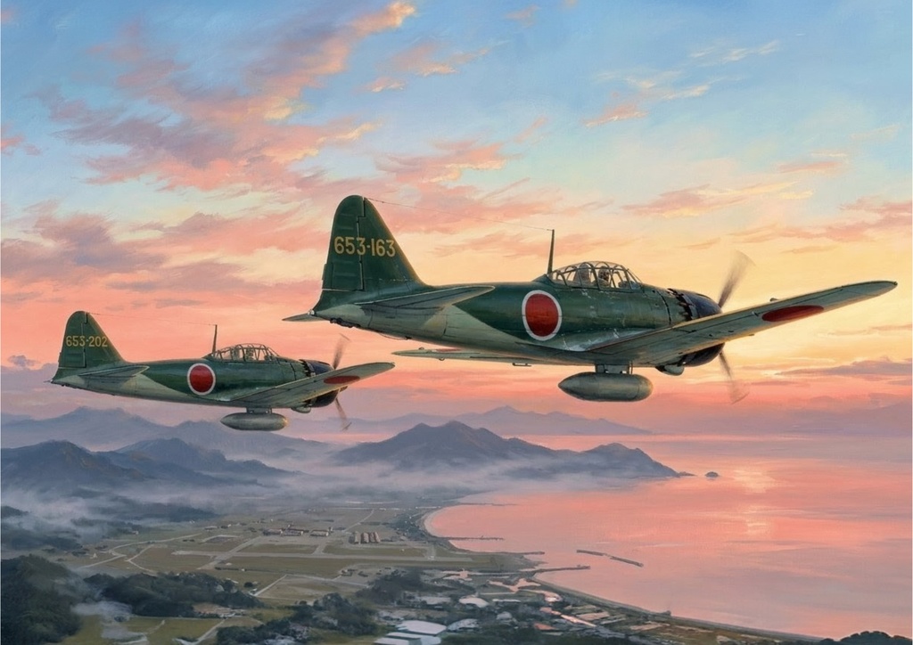 暁と六五三空 :  零戦52型