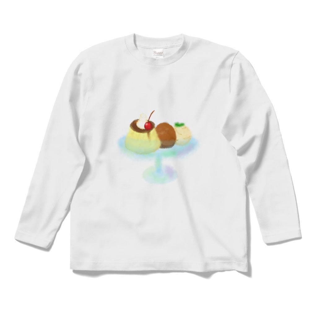 プリンアラモードロングTシャツ